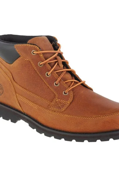 Zimní kotníkové boty hnědé Timberland pro muže