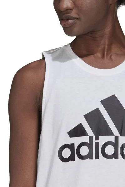 Klasické tričko adidas s velkým logem pro ženy