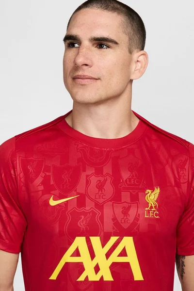 Tričko NIKE Liverpool FC Academy Pro SStop červené - pánské