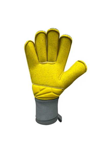 Dětské žluté brankářské rukavice s elastickou manžetou 4Keepers