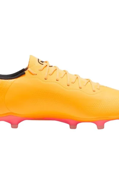 Poloprofesionální oranžové kopačky Puma King Pro FG/AG M