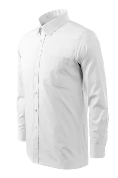Klasická bílá pánská košile Malfini Style LS