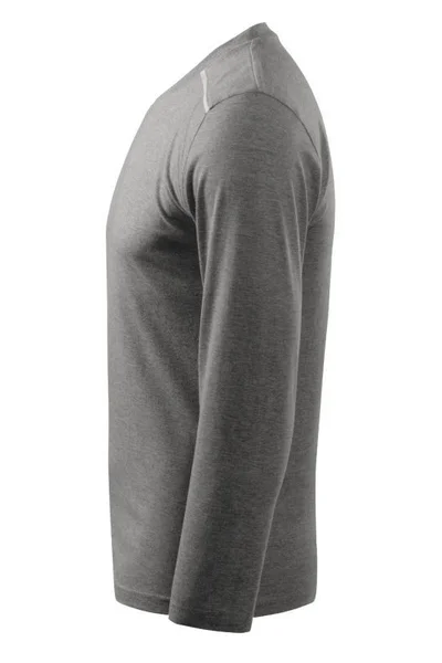 Pánské šedé tričko s dlouhým rukávem Malfini