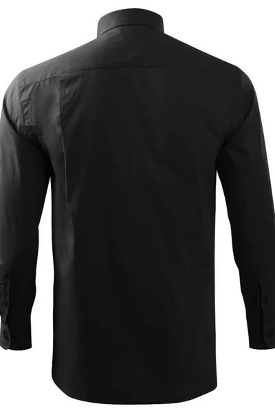 Pánská černá košile Malfini Style LS