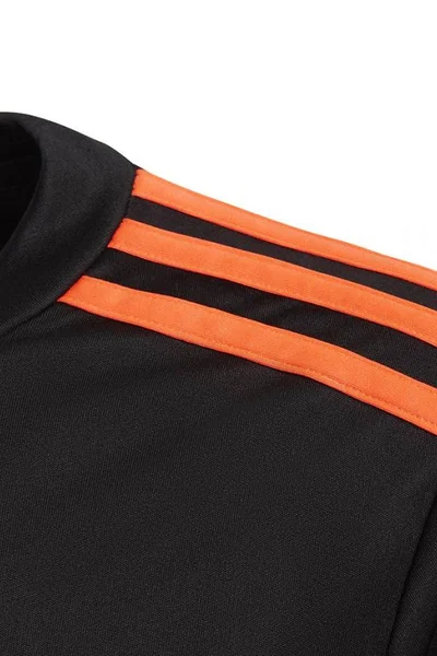 Oranžovo-černá dětská mikina Adidas Squadra 21 GoalKeeper Jersey Youth Jr GK9806