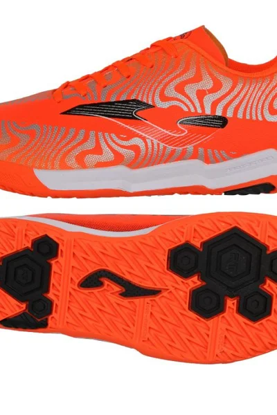 Joma EVOLUTION Jr Sálové Fotbalové Boty Oranžové