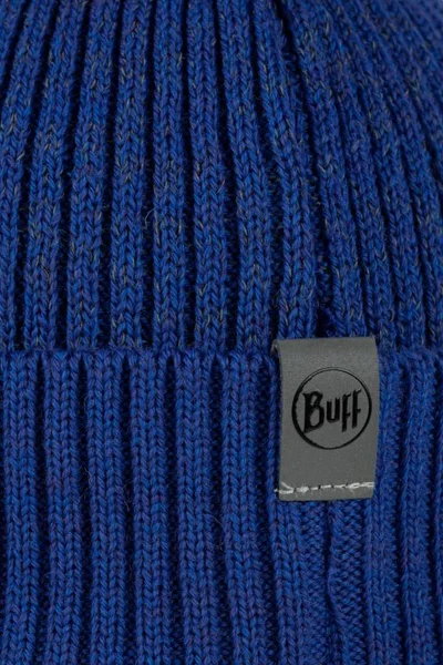 Modrá pletená zimní čepice Buff Drisk Beanie