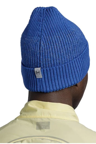 Modrá pletená zimní čepice Buff Drisk Beanie