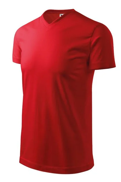 Pánské tričko M - Komfortní červené tričko Malfini