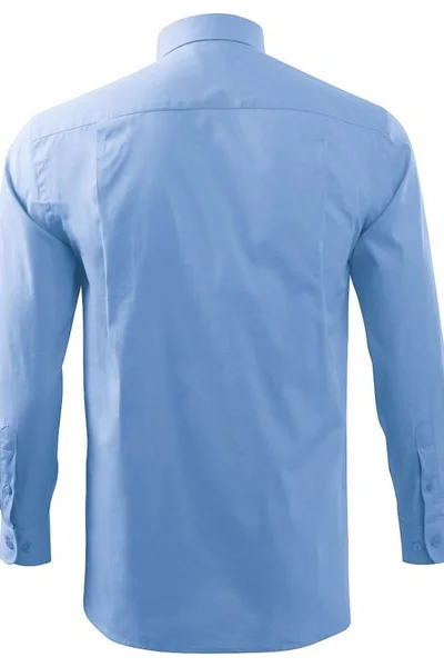 Malfini Style LS pánská modrá košile