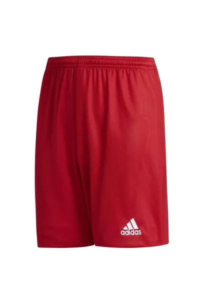 Dětské červené šortky Adidas Parma 16 Jr AJ5893