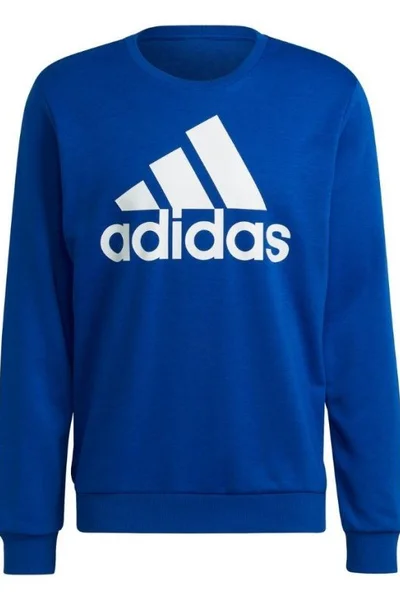 Pánská modrá mikina Adidas Essentials Big Logo