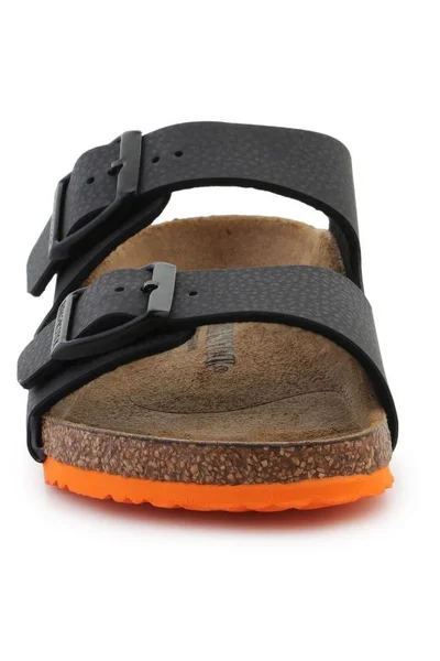 Birkenstock Arizona Kids Desert Soil Black dětské žabky