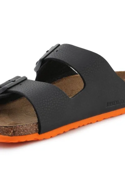 Birkenstock Arizona Kids Desert Soil Black dětské žabky