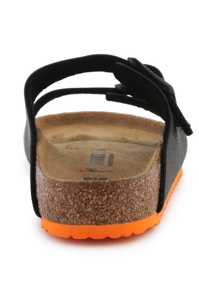 Birkenstock Arizona Kids Desert Soil Black dětské žabky