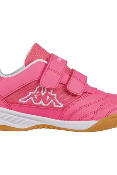 Růžové sálové boty pro děti Kappa