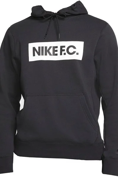 Pánská černá mikina Nike NK FC Essntl Flc Hoodie M CT2011 010