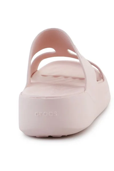 Crocs Platformové Pantofle H-Strap na Léto