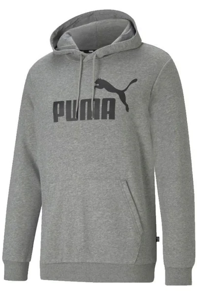 Šedá pánská mikina Puma s velkým logem