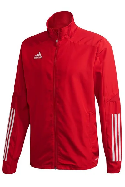 Červená pánská bunda Adidas Condivo 20 Prezentace M ED9248