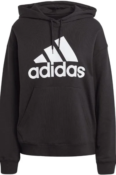 Adidas Essentials Dámská Mikina s Velkým Logem a Kapucí