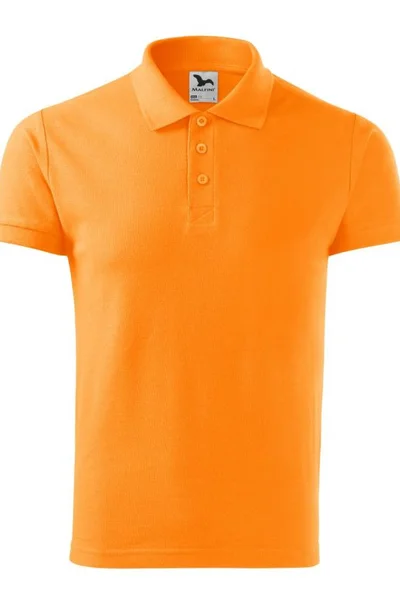 Mužská polo trička Malfini s mandarinkovým vzorem