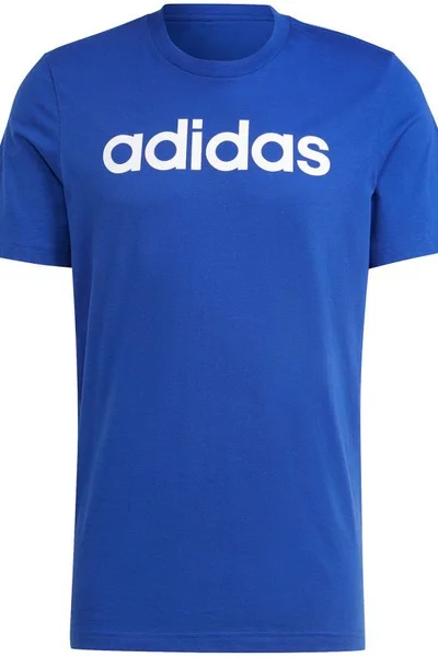 Pánské tričko adidas Essentials Lineární výšivka - bavlna