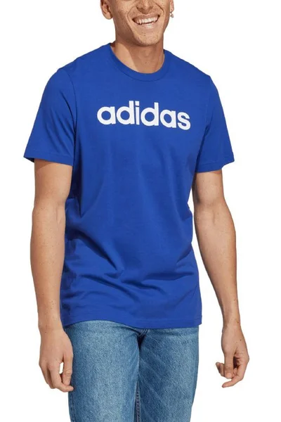 Pánské tričko adidas Essentials Lineární výšivka - bavlna