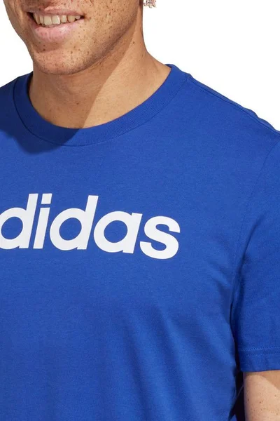 Pánské tričko adidas Essentials Lineární výšivka - bavlna