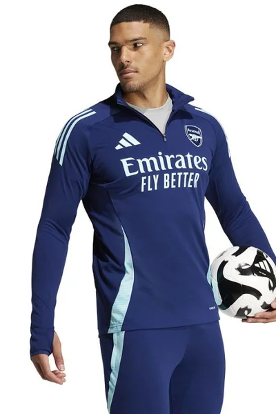 Adidas Pánská Mikina Arsenal Training Top Tmavě Modrá