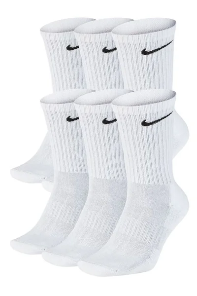 Nike Everyday Cushion Crew Sportovní Ponožky 6párů