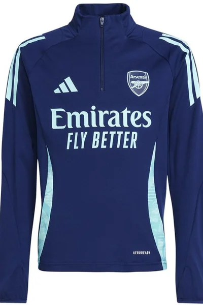 Adidas Arsenal Juniorská Tréninková Mikina TM Modrá