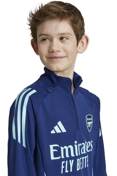 Adidas Arsenal Juniorská Tréninková Mikina TM Modrá