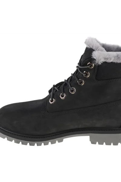 Chlapecké voděodolné boty s kožešinou - Timberland