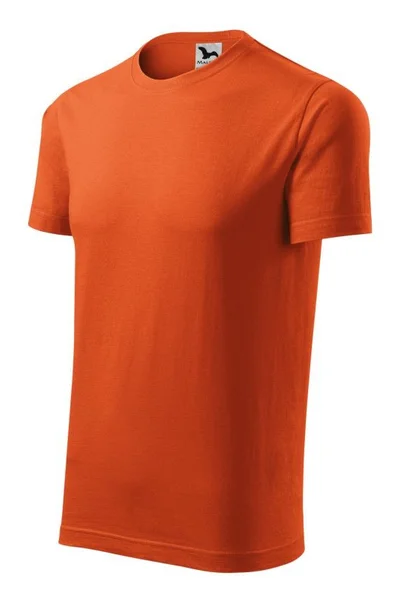 Pánské oranžové tričko Malfini s krátkým rukávem