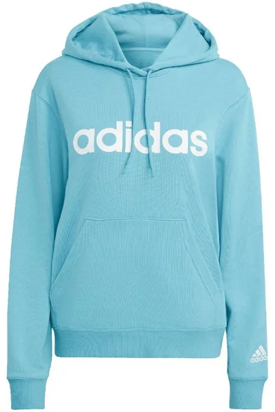 Modrá dámská mikina adidas Essentials s kapucí