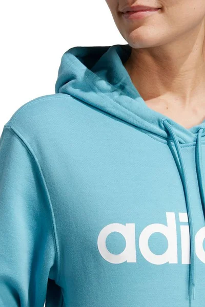 Modrá dámská mikina adidas Essentials s kapucí