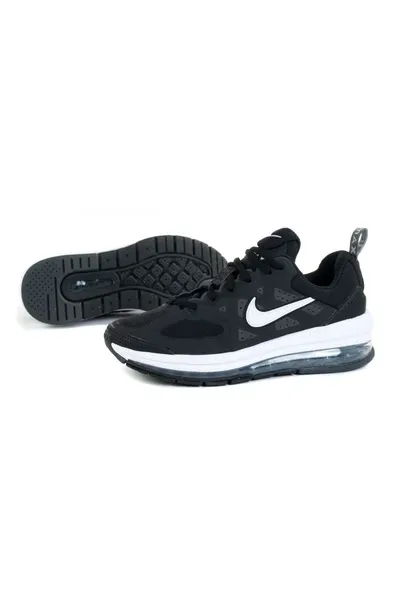 Černé dětské boty Nike Air Max Genome (GS) Jr CZ4652-003