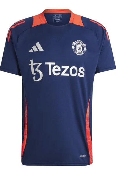 Adidas Manchester United Pánské Triko Tmavě Modré