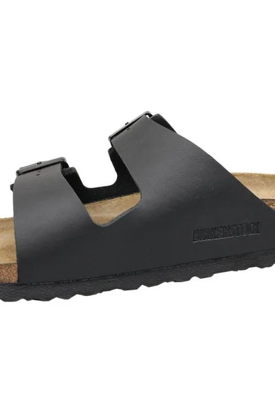 Veganské korkové žabky Birkenstock Arizona černé