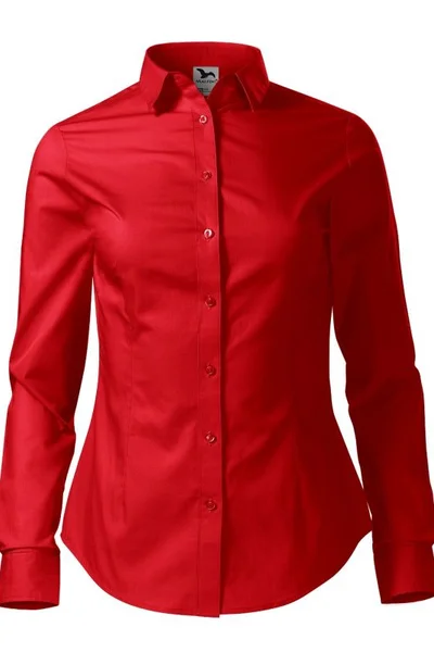Dámská červená košile Malfini Style LS