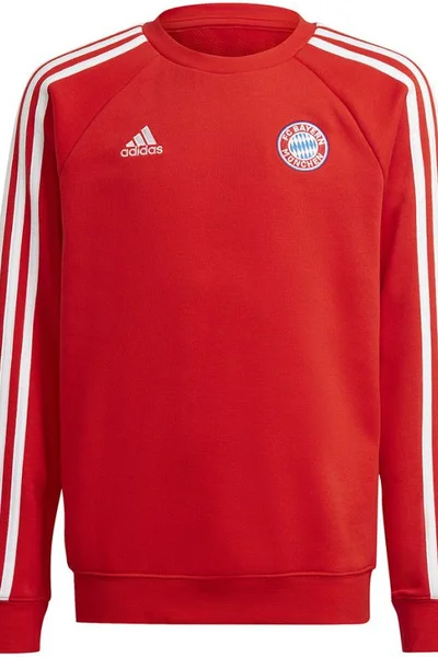 Dětská mikina ADIDAS FC Bayern Mnichov červená