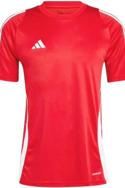 Adidas Pánský Fotbalový Dres Tiro Jersey M Červený