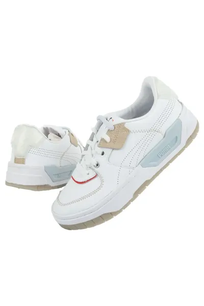 Dámské bílé sportovní boty s platformou Puma