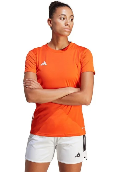 Adidas dámské rychleschnoucí tričko Aeroready oranžové