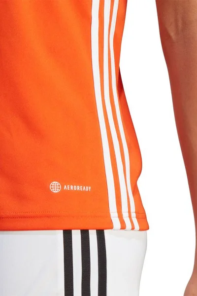 Adidas dámské rychleschnoucí tričko Aeroready oranžové