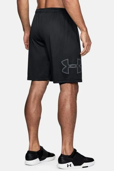 Černé pánské kraťasy Under Armour Tech Graphic Short M 1306443 001