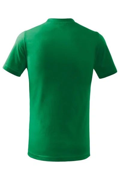 Dětské zelené tričko Basic  Malfini