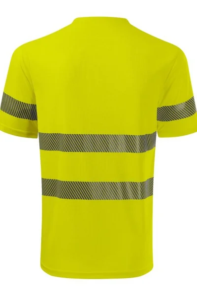 Pánské reflexní tričko Rimeck HV Dry M - fluoro žluté