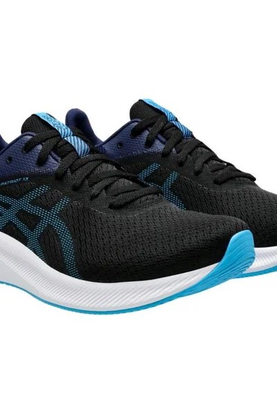 Celočerné běžecké boty Asics Patriot s pohodlnou stélkou